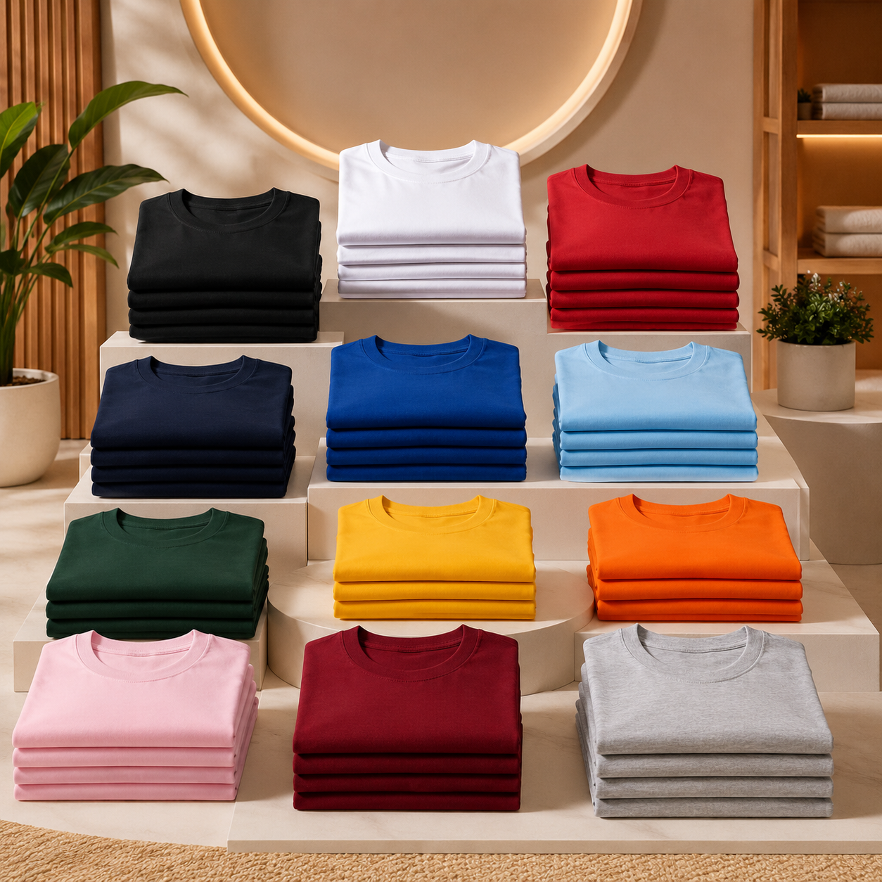 Premium Round Neck T-Shirts
