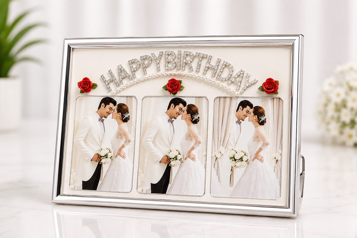 LED Crystal Lamp – ME-11 (Birthday Frame)