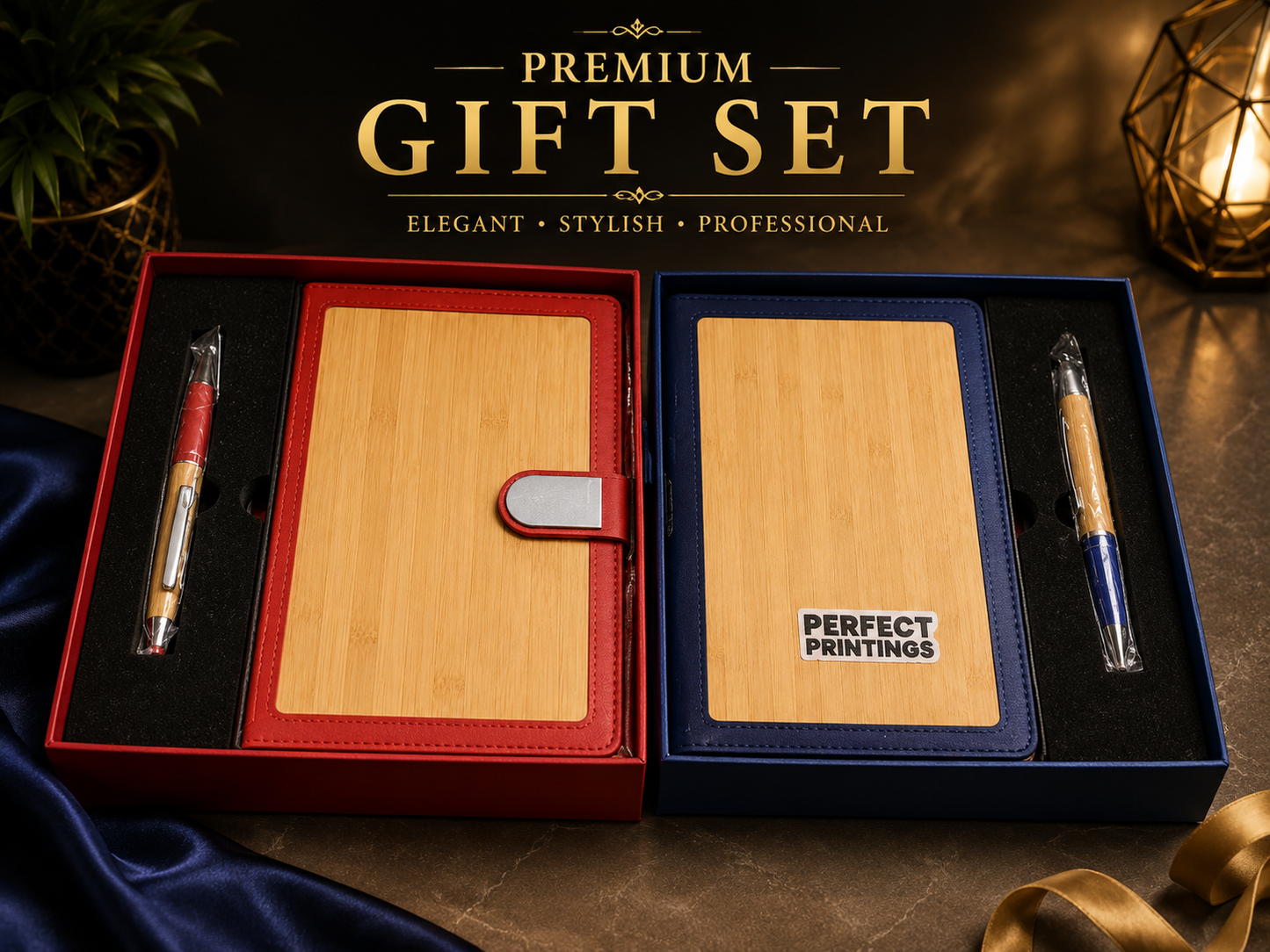 2 in 1 Wooden Gift Set - H961