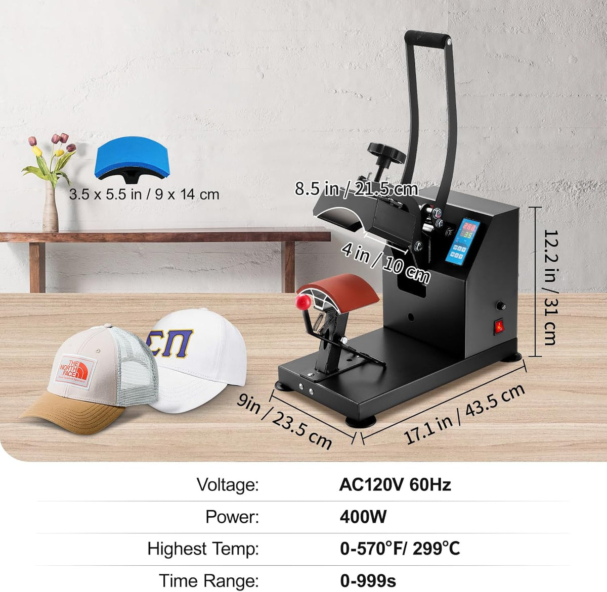 CAP/HAT PRESS
