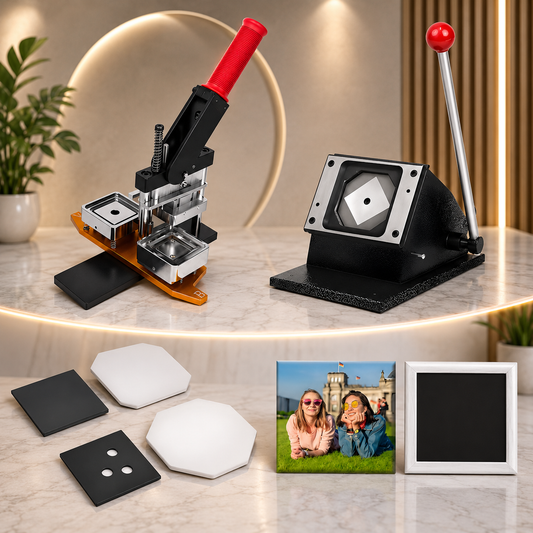 Rectangular Fridge Magnet Press Machine