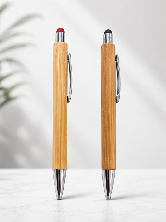 2 in 1 Wooden Ball Pen H306