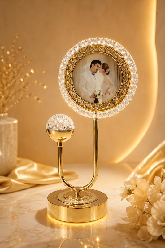 LED Crystal Lamp Round Shape – ME-26
