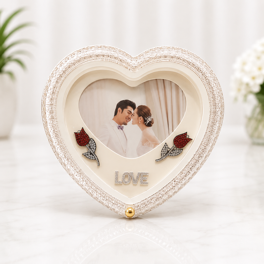 LED Crystal Lamp – Heart Shape - ME-23