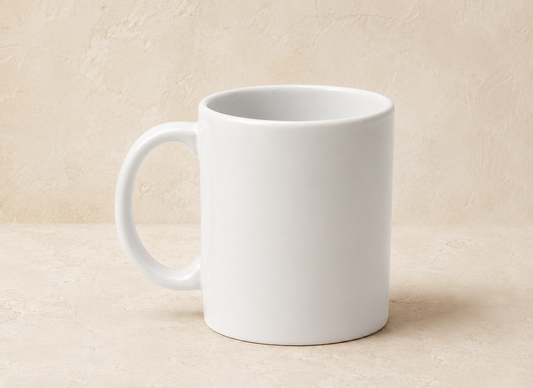 White Coffee Mug