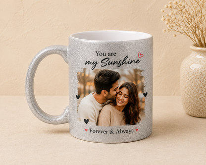 Golden & Silver Ceramic Coffee Mugs