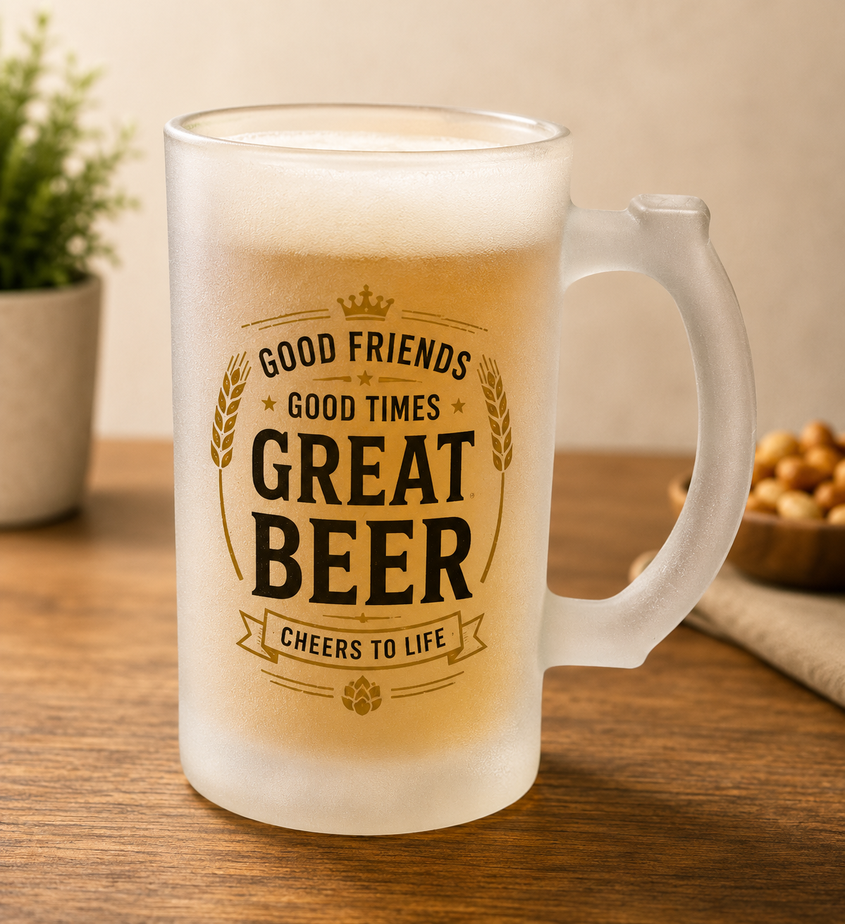 Personalised Beer Mug
