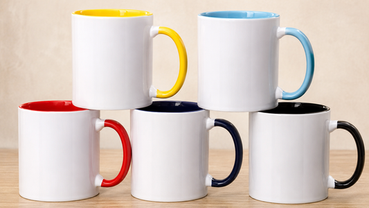 Inner Color Ceramic Coffee Mugs
