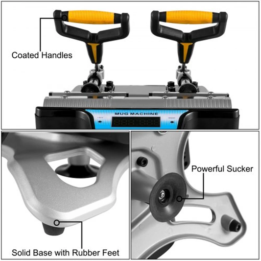 Dual Mug Press Machine
