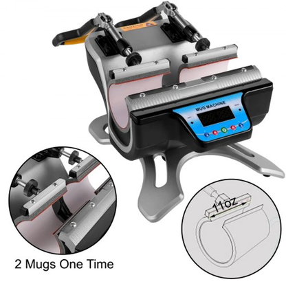 Dual Mug Press Machine